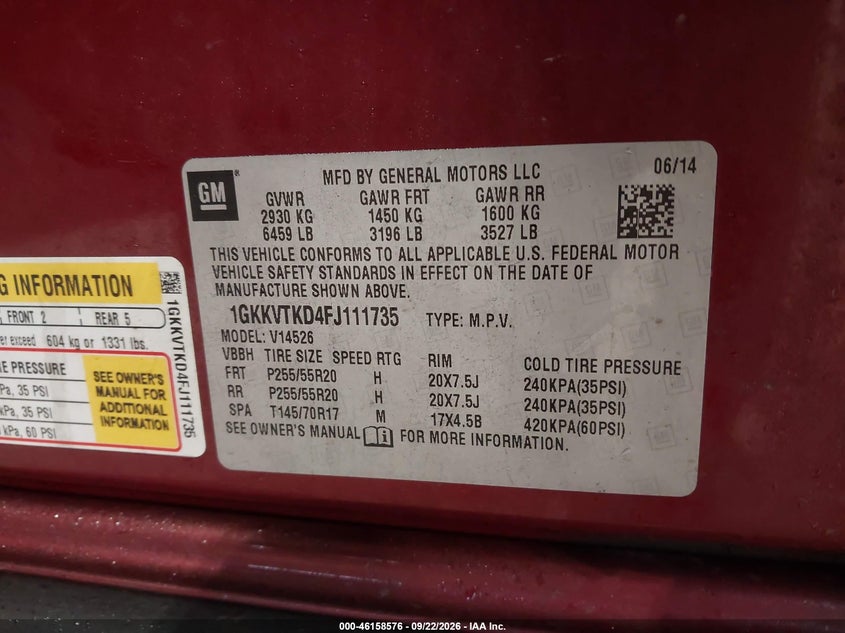 Фото 9 - GMC ACADIA