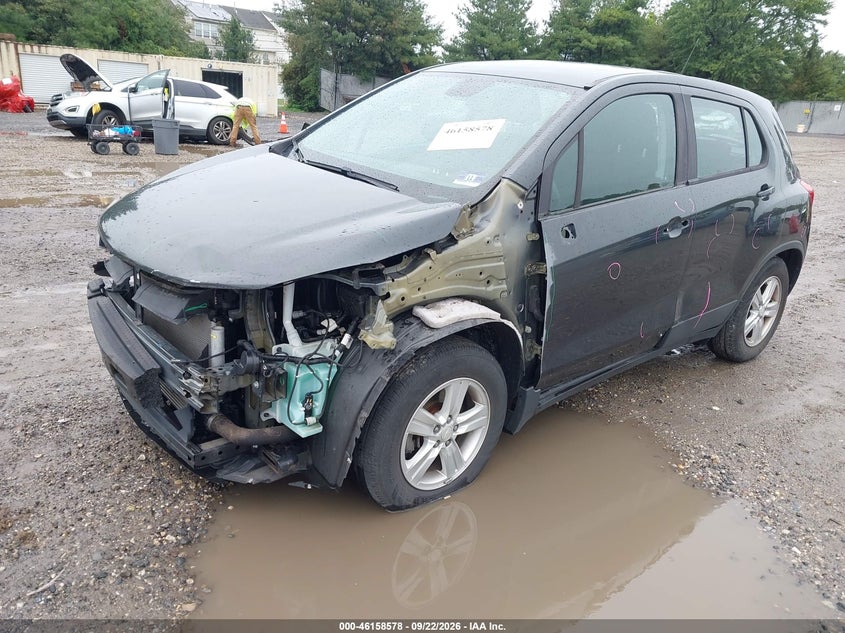 Vin: 3gncjksb9kl314599, lot: 46658377, chevrolet trax ls 20192