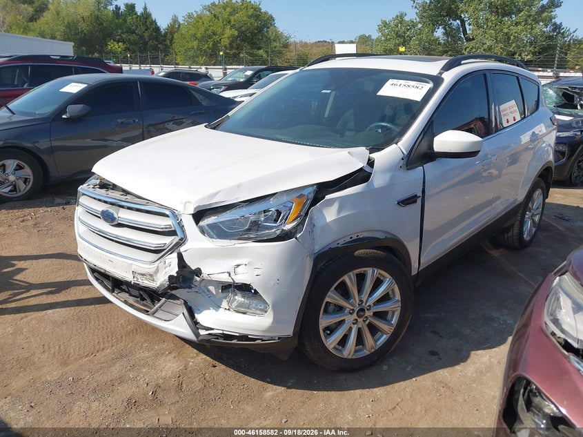 Vin: 1fmcu0hd1kuc52551, lot: 46658381, ford escape sel 20192