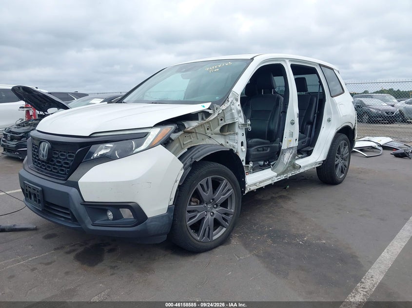 Vin: 5fnyf7h56lb003095, lot: 46658384, honda passport 2wd ex-l 20202