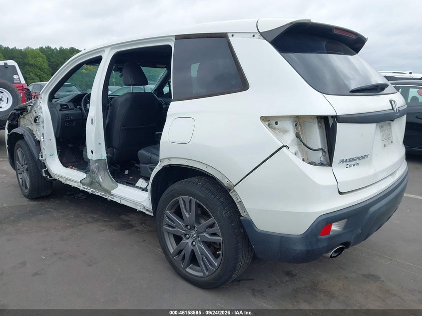 Vin: 5fnyf7h56lb003095, lot: 46658384, honda passport 2wd ex-l 20203