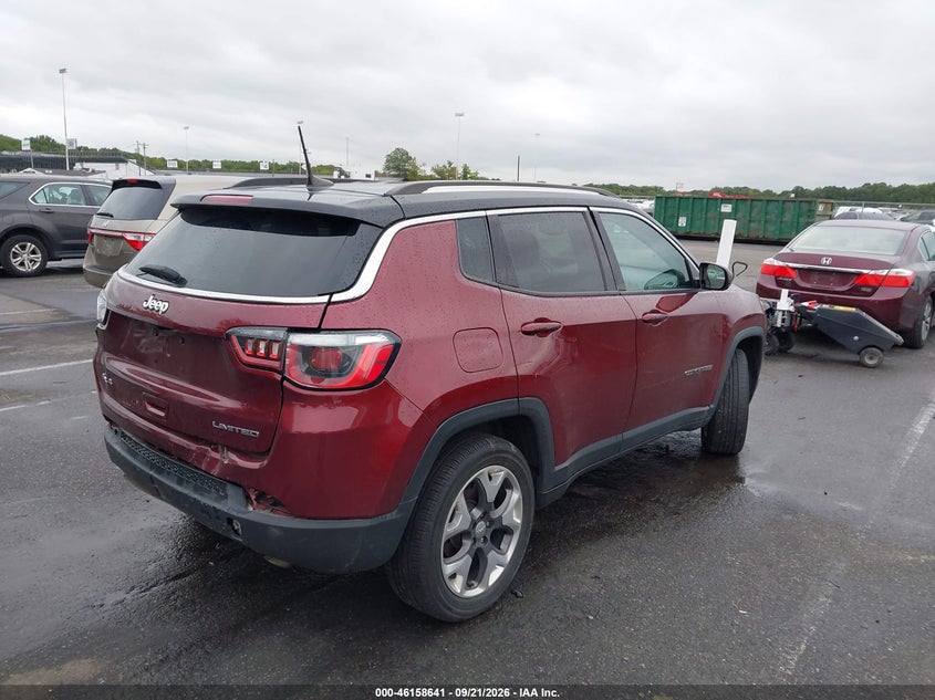 Vin: 3c4njdcb1lt234341, lot: 46658440, jeep compass limited 4x4 20204