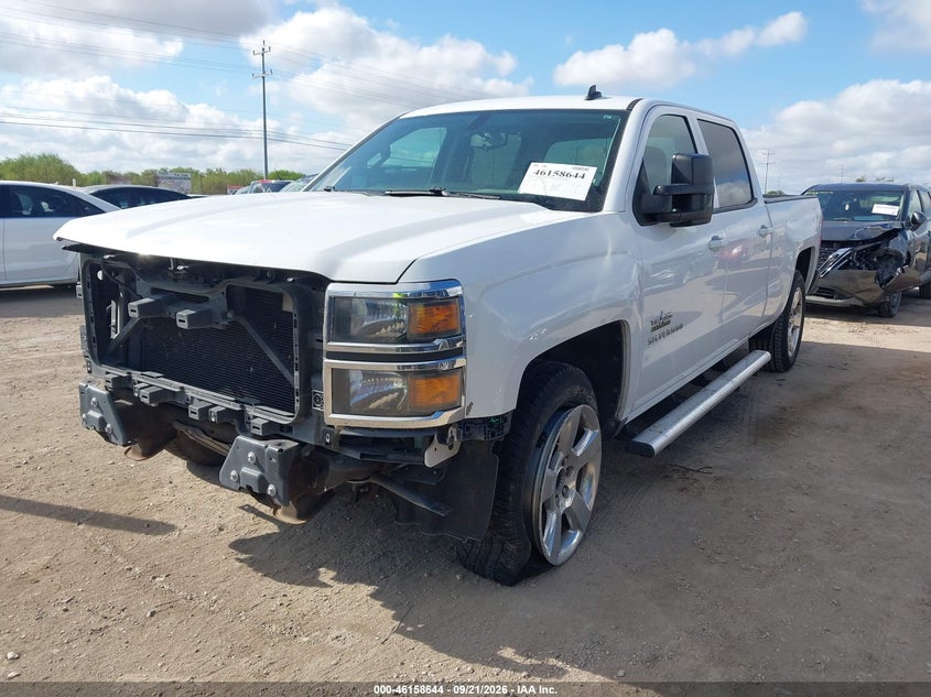 Vin: 3gcpcrec7eg161901, lot: 46658443, chevrolet silverado 1500 1lt 20142