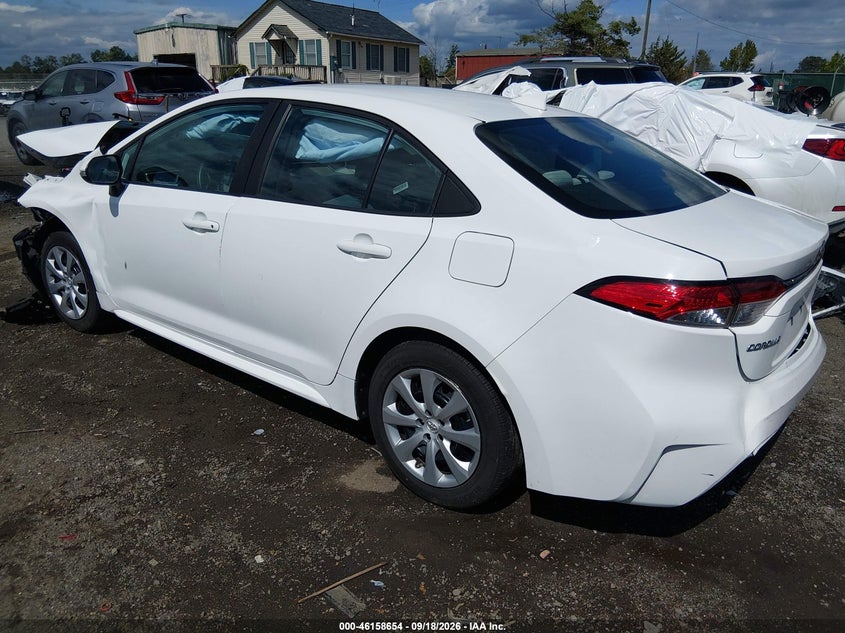 Vin: 5yfepmaexnp320202, lot: 46658453, toyota corolla le 20223