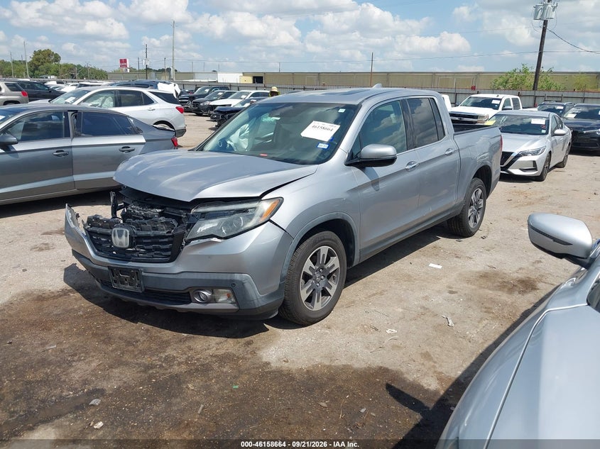 Vin: 5fpyk3f79jb009633, lot: 46658463, honda ridgeline rtl-e 20182