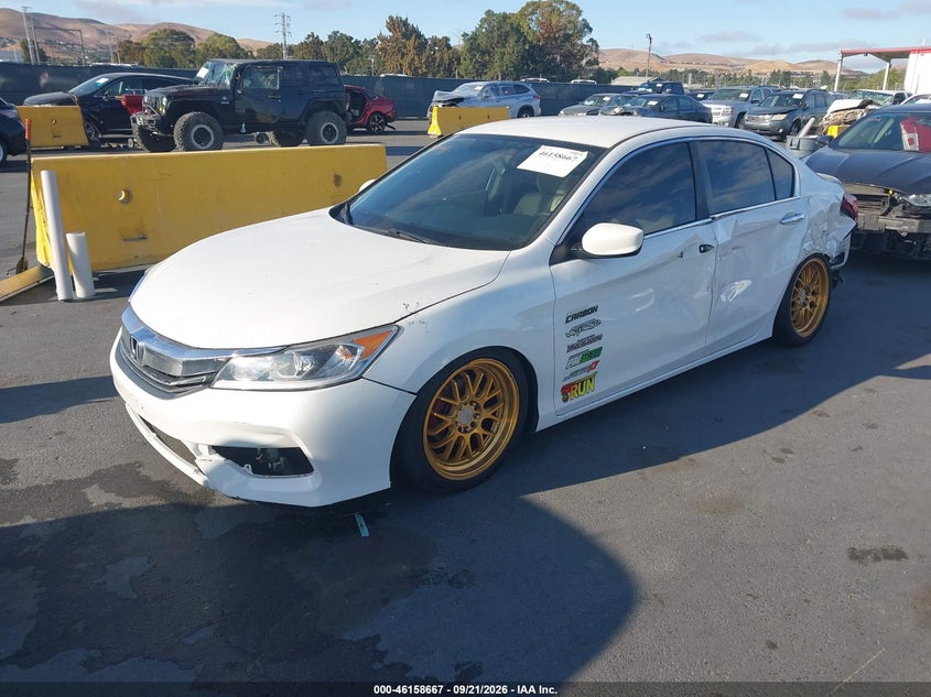 2017 Honda Accord, Left Side, IAAI, VIN 1HGCR2F33HA002655 — photo 2