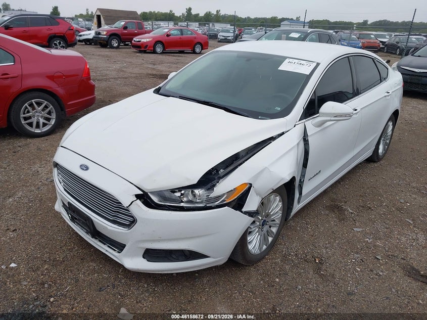 Vin: 3fa6p0lu4er194534, lot: 46658471, ford fusion hybrid se 20142