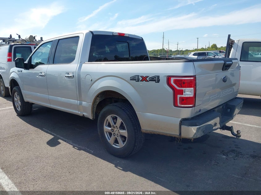 Vin: 1ftew1ep9jfe09287, lot: 46658484, ford f-150 xlt 20183