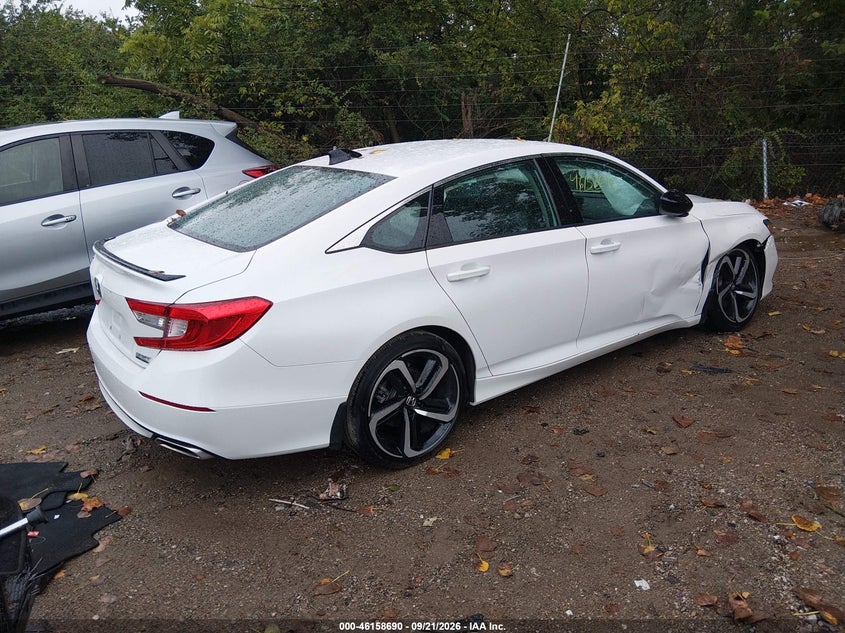 Vin: 1hgcv1f45ma041420, lot: 46658489, honda accord sport special edition 20214