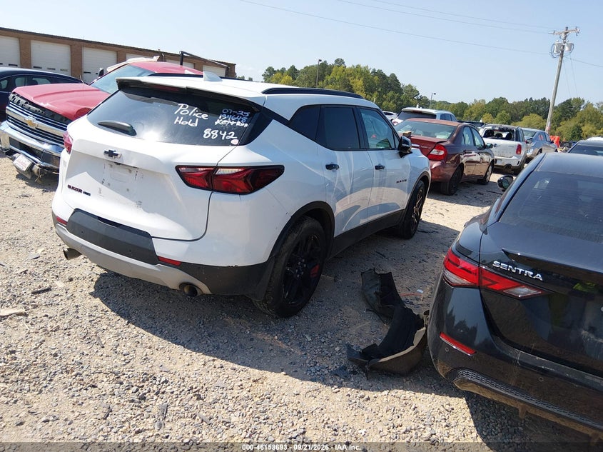 Vin: 3gnkbhr4xls728842, lot: 46658492, chevrolet blazer awd 2lt 20204