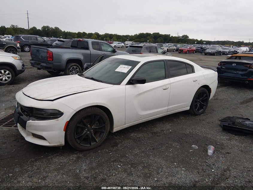Vin: 2c3cdxbg8gh310301, lot: 46658537, dodge charger se 20162