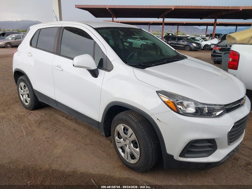 Vin: kl7cjksb6jb601887, lot: 46658544, chevrolet trax ls 2018 img_1