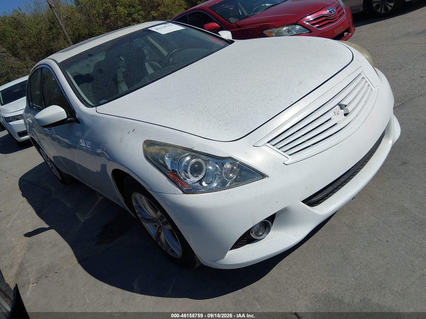 2013 INFINITI G37X auction photo 1