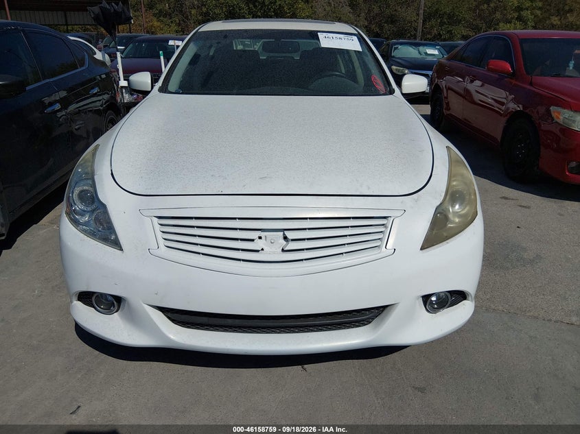 2013 INFINITI G37X auction photo 6