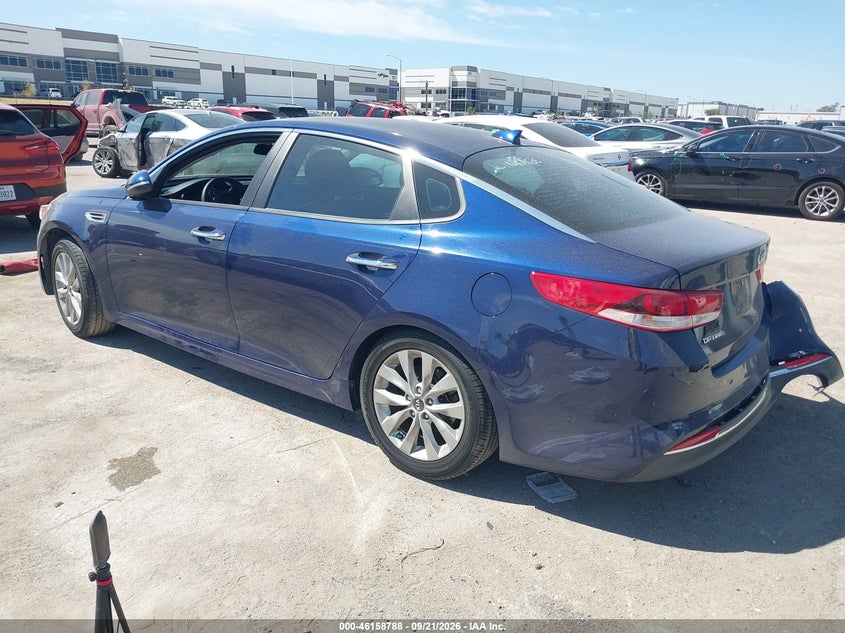 Vin: 5xxgt4l39jg254633, lot: 46658587, kia optima lx 20183