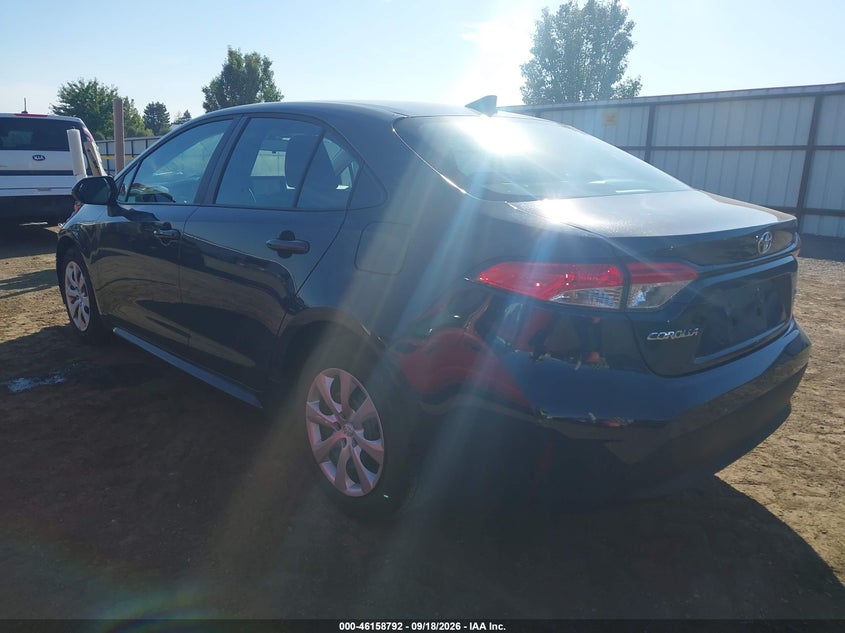 Vin: 5yfb4mde4tp479446, lot: 46658591, toyota corolla le 20263