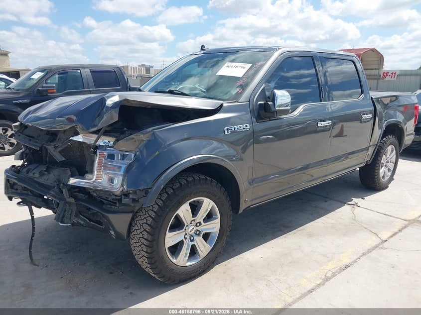 Vin: 1ftew1e46lfb46913, lot: 46658595, ford f-150 platinum 20202