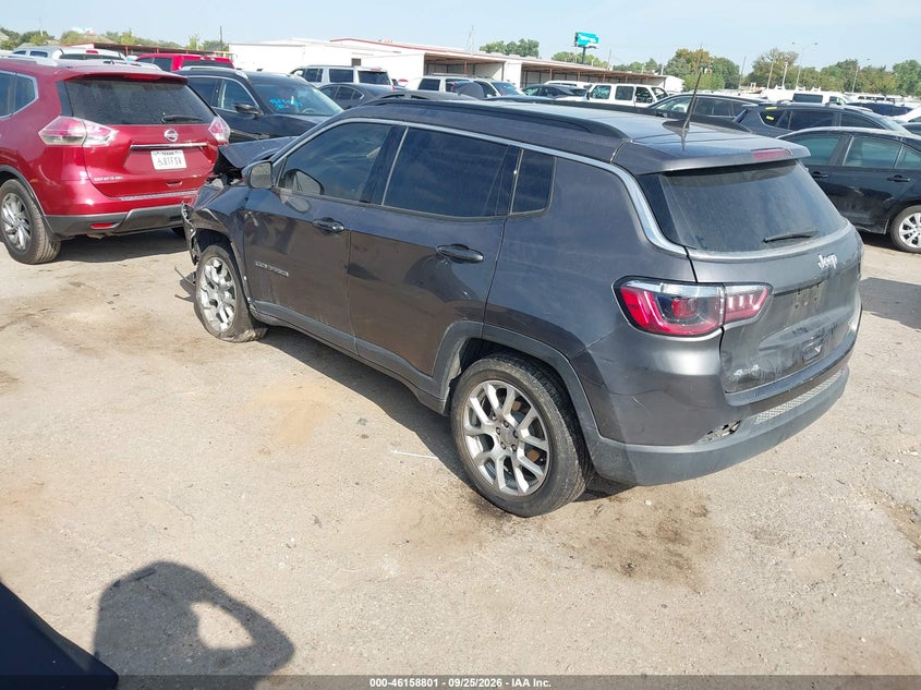 Vin: 3c4njdfnxpt504758, lot: 46658600, jeep compass latitude lux fwd 20233