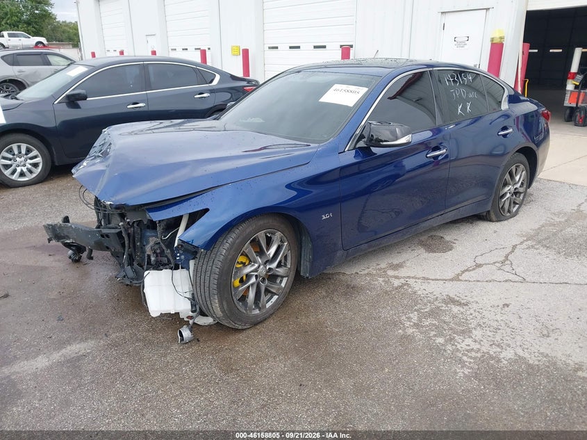 Vin: jn1ev7ar8jm611968, lot: 46658604, infiniti q50 3.0t luxe/3.0t sport 20182