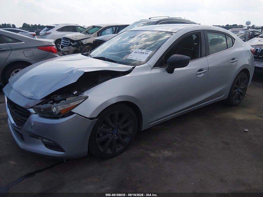 Vin: 3mzbn1v39jm207467, lot: 46658634, mazda mazda3 touring 20182