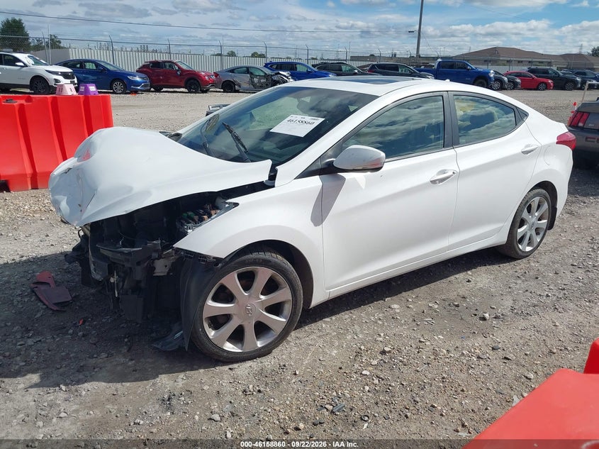 Vin: 5npdh4ae1dh161316, lot: 46658659, hyundai elantra limited 20132