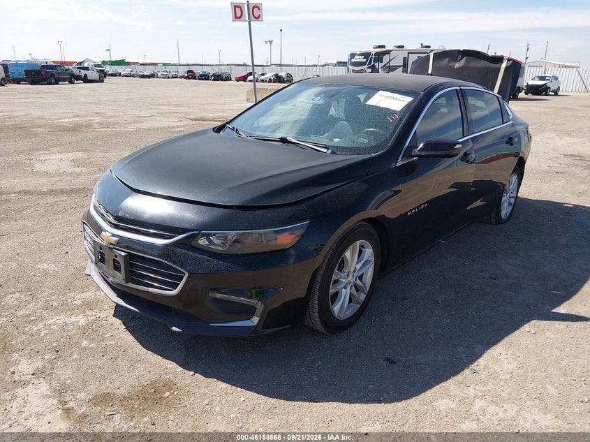 Vin: 1g1ze5st6gf340010, lot: 46658667, chevrolet malibu 1lt 20162