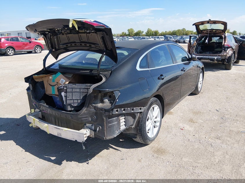 Vin: 1g1ze5st6gf340010, lot: 46658667, chevrolet malibu 1lt 20164