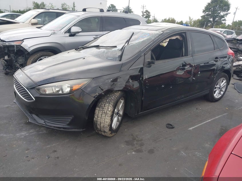 Vin: 1fadp3k20gl249118, lot: 46658668, ford focus se 20162