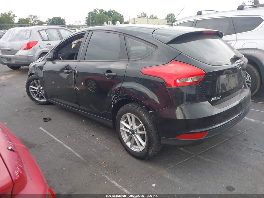 Vin: 1fadp3k20gl249118, lot: 46658668, ford focus se 20163