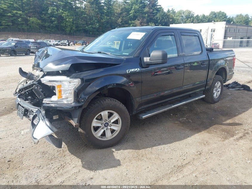 Vin: 1ftew1eg2jfd13873, lot: 46658673, ford f-150 xlt 20182