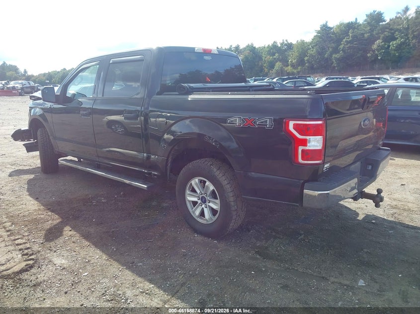 Vin: 1ftew1eg2jfd13873, lot: 46658673, ford f-150 xlt 20183
