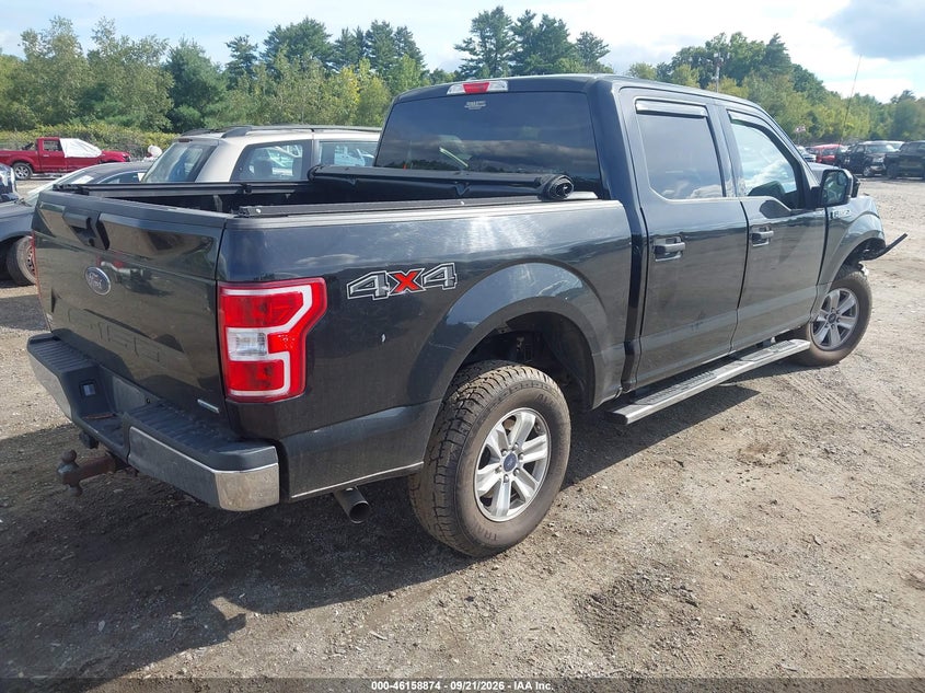 Vin: 1ftew1eg2jfd13873, lot: 46658673, ford f-150 xlt 20184