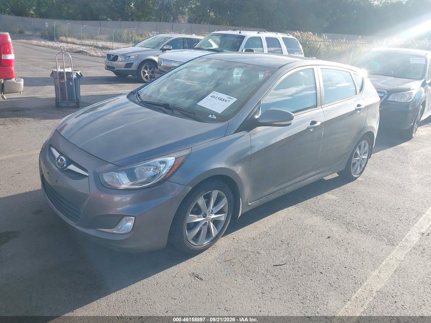 Vin: kmhcu5ae4du118071, lot: 46658696, hyundai accent se 20132