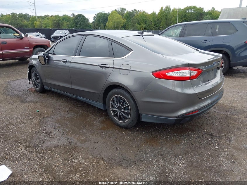 Vin: 1fa6p0g71e5352531, lot: 46658700, ford fusion s 20143