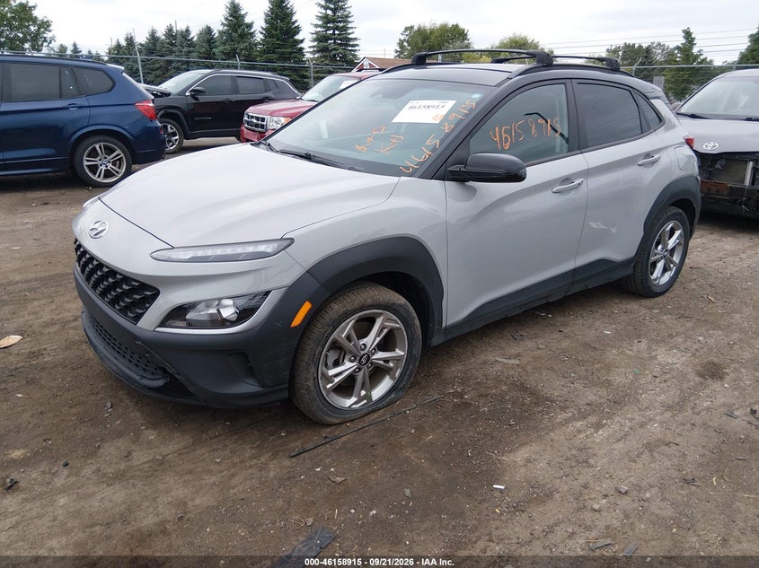 Vin: km8k6cab9nu915420, lot: 46658714, hyundai kona sel 20222