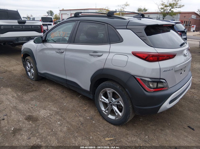 Vin: km8k6cab9nu915420, lot: 46658714, hyundai kona sel 20223