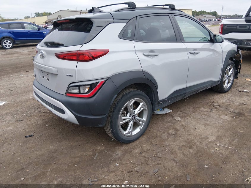Vin: km8k6cab9nu915420, lot: 46658714, hyundai kona sel 20224