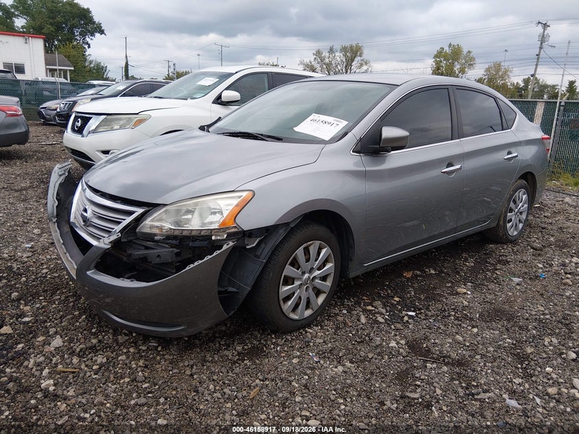 Vin: 3n1ab7ap0ey224758, lot: 46658716, nissan sentra sv 20142