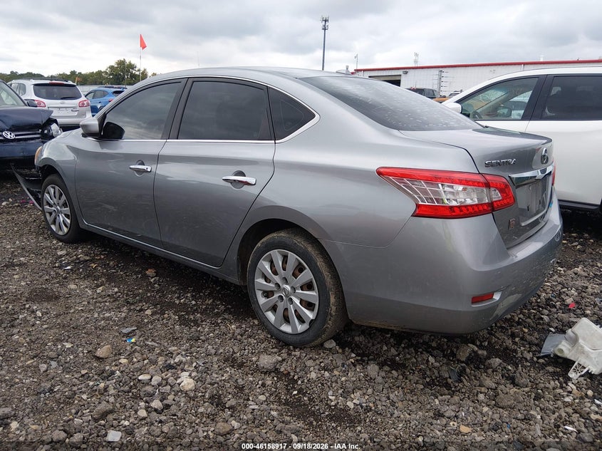 Vin: 3n1ab7ap0ey224758, lot: 46658716, nissan sentra sv 20143