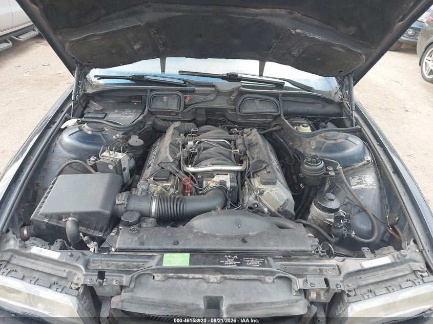 BMW 740IA 2000 VIN WBAGG8343YDN78053