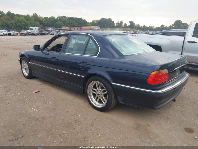BMW 740IA 2000 VIN WBAGG8343YDN78053
