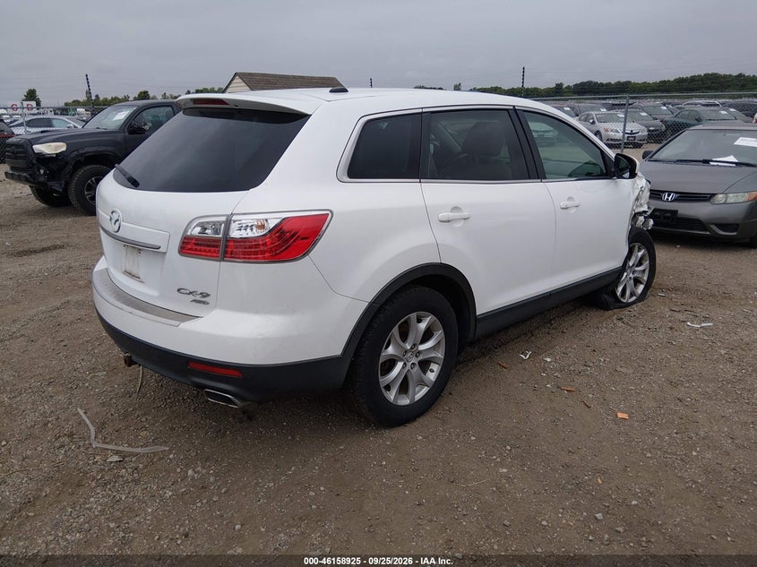 Vin: jm3tb3cv6c0357985, lot: 46658724, mazda cx-9 touring 20124
