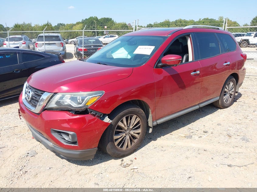 Vin: 5n1dr2mn8hc622893, lot: 46658730, nissan pathfinder sl 20172