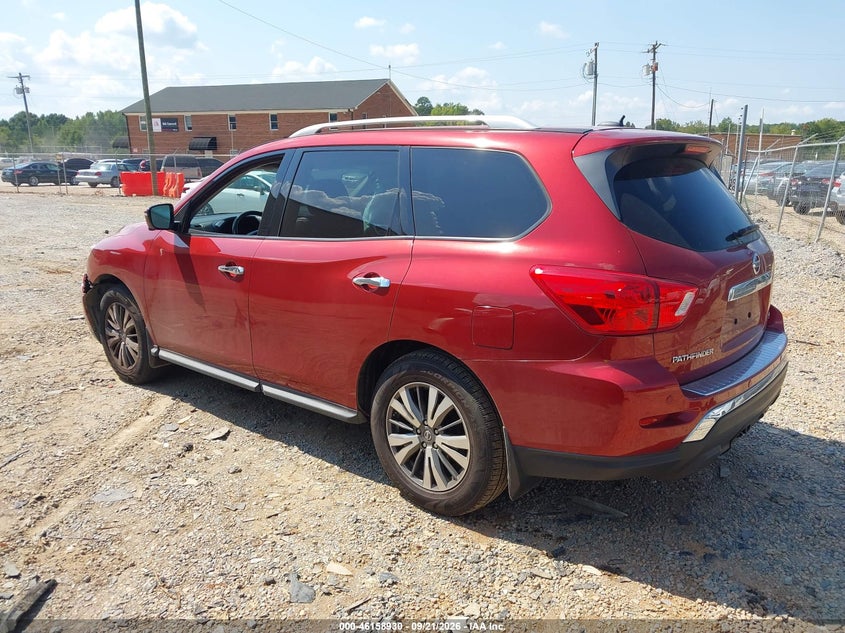 Vin: 5n1dr2mn8hc622893, lot: 46658730, nissan pathfinder sl 20173