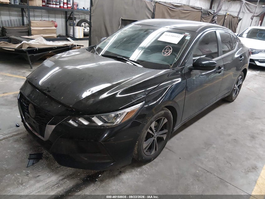 Vin: 3n1ab8cv0py276699, lot: 46658734, nissan sentra sv xtronic cvt 20232