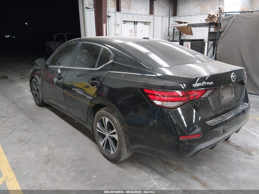 Vin: 3n1ab8cv0py276699, lot: 46658734, nissan sentra sv xtronic cvt 20233