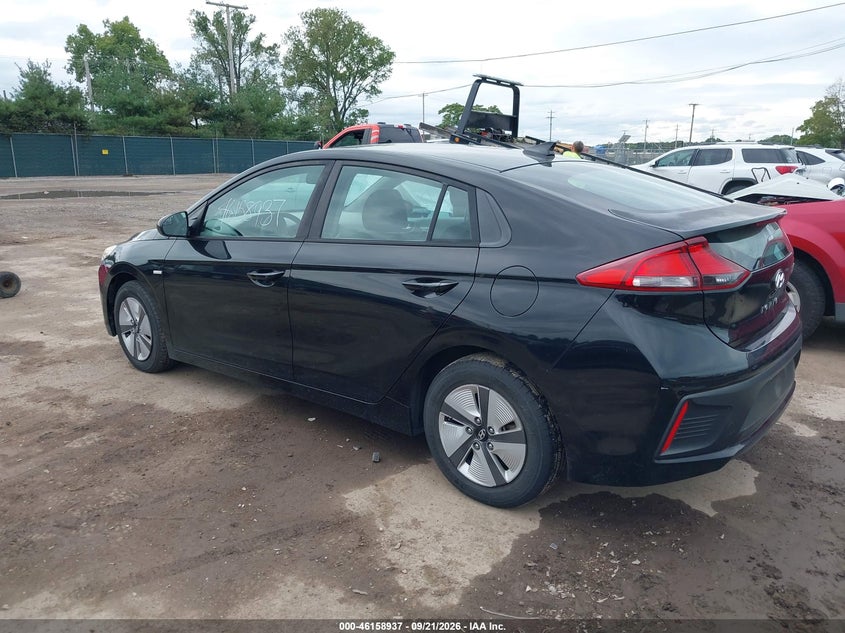 Vin: kmhc65lc3hu023383, lot: 46658736, hyundai ioniq hybrid blue 20173