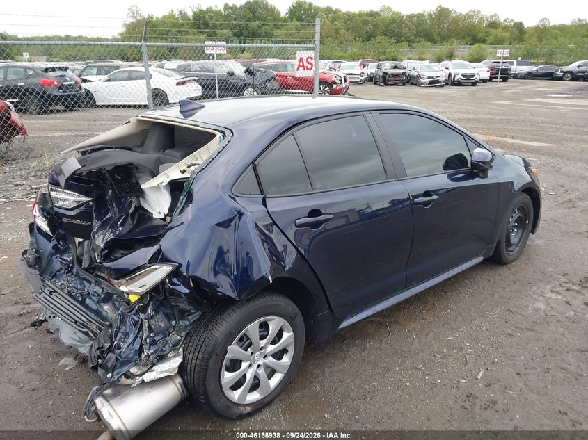 Vin: 5yfb4mde5tp425766, lot: 46658737, toyota corolla le 20264