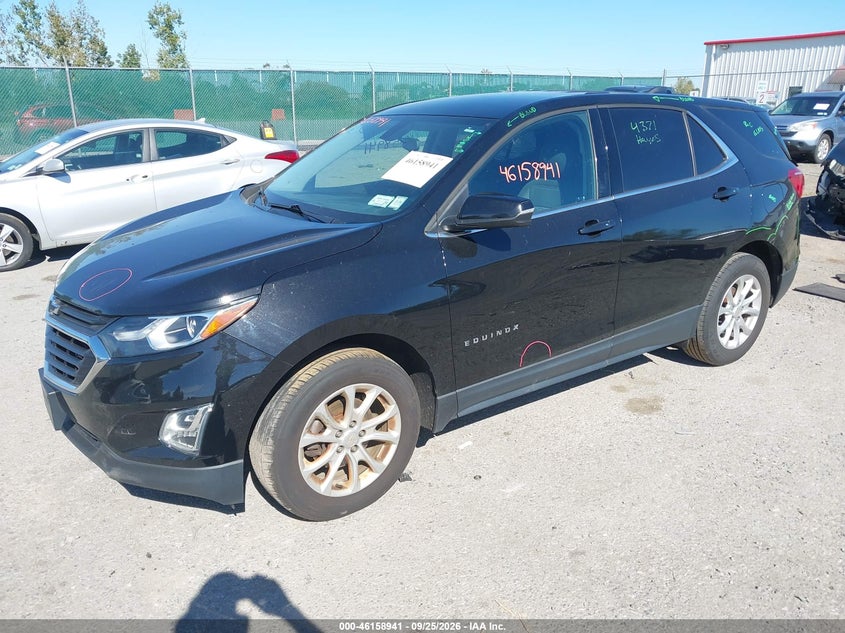 2019 Chevrolet Equinox, Удар ззаду, IAAI, VIN 2GNAXKEV2K6113577 — фото 2