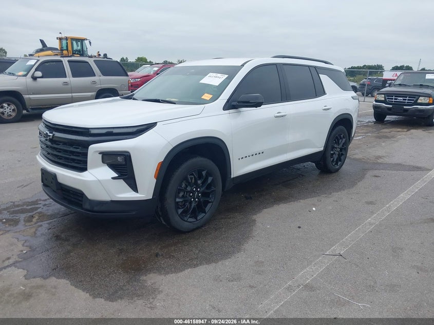 Vin: 1gnevgrs0sj139621, lot: 46658746, chevrolet traverse awd lt 20252